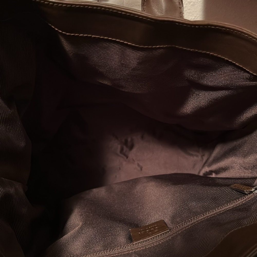 TODAY SALE ONLY - Gucci EUC Monogrammed Shopper Tote Bag - Picture 7 of 11